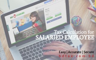 Tax Calculation for salaried employee