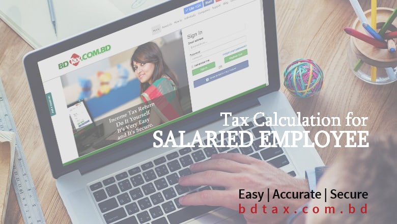 Tax Calculation for salaried employee