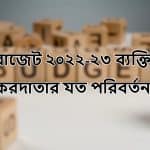 budget 2022-2023 in Bangladesh